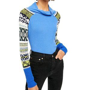 NWT Free People Prism Thermal Turtleneck Sweater